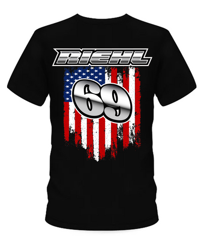 Andrew Riehl American Flag T-Shirt