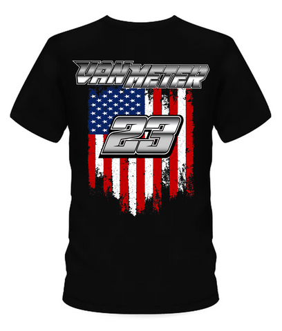 Billy VanMeter American Flag T-Shirt