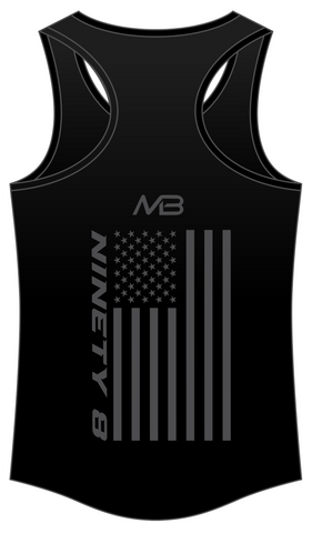 Matt Barrett Flag Women's Racerback Tank Top