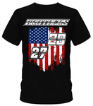 The Brother Brothers Racing Team American Flag T-Shirt