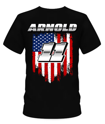 Danny Arnold American Flag T-Shirt