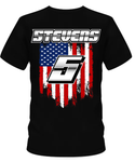 Donovan Stevens American Flag T-Shirt