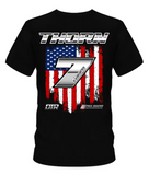 Derek Thorn American Flag T-Shirt