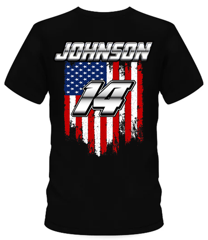 Eric Johnson Jr American Flag T-Shirt