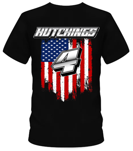 Hutchings American Flag T-Shirt