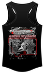 Mission Valley Super Oval Women's Racerback Tank Top- 2024 Montana 200