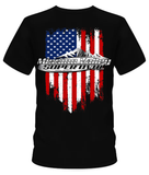 Mission Valley Super Oval American Flag T-Shirt