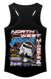 NW Focus Midgets Women's Racerback Tank Top