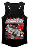 Racing Dynamik's #40 Women's Racerback Tank Top