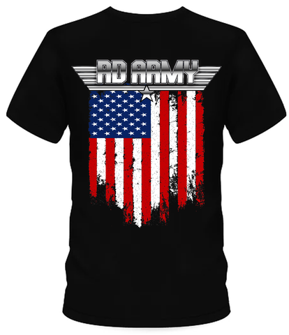 RD Army American Flag T-Shirt