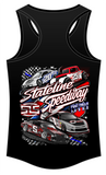 Stateline Speedway Women's Racerback Tank Top