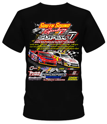 South Sound Speedway Super 7 Series T-Shirt