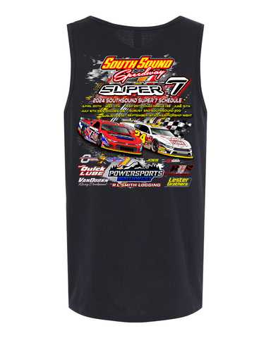 South Sound Speedway Super 7 Series Men's Tank Top