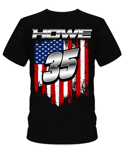 Tom Howe American Flag T-Shirt