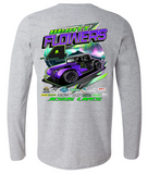 Wyatt Flowers Long Sleeve T-Shirt