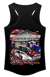 2026 Mission Valley Super Oval Women's Racerback Tank Top
