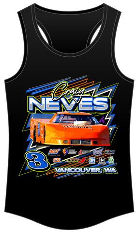 Craig Neves Women's Racerback Tank Top