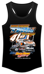 Kevin Carver Twin 41 Women's Racerback Tank Top