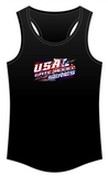 USA Late Model Series 2026 Women's Racerback Tank Top