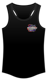 2026 Mission Valley Super Oval Women's Racerback Tank Top