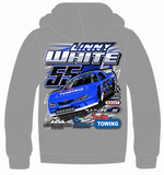 Linny White Race Day Sweatshirt