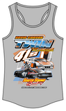 Kevin Carver Twin 41 Women's Racerback Tank Top