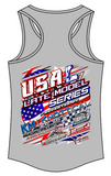 USA Late Model Series 2026 Women's Racerback Tank Top