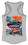 NW Focus Midgets Series Asphalt Women's Racerback Tank Top