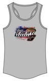 Ethan Ebert Super Late Model Women's Racerback Tank Top