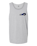 Linny White Crew Men's Tank Top