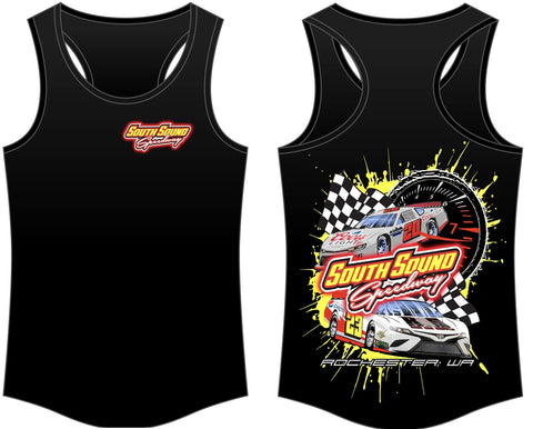 South Sound Speedway Women’s Racerback Tank Top