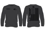 Hoss Power Racing Charcoal Long-sleeve Shirt